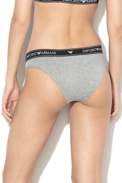 Emporio Armani Underwear Set de chiloti cu banda cu logo in talie - 2 perechi Femei