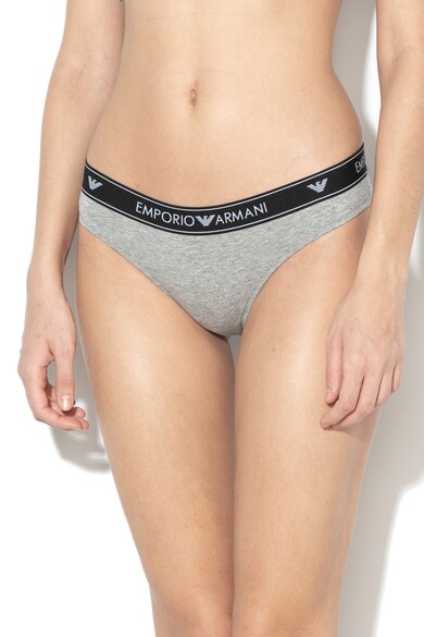 Emporio Armani Underwear Logós derekú bugyi szett - 2 db női