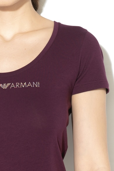 Emporio Armani Underwear Strasszköves póló női