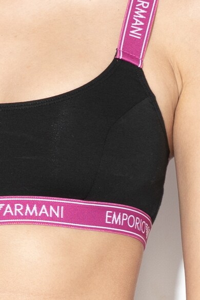 Emporio Armani Underwear Бюстие с лого Жени