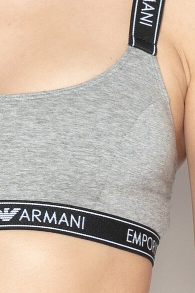 Emporio Armani Underwear Logómintás melltartó női