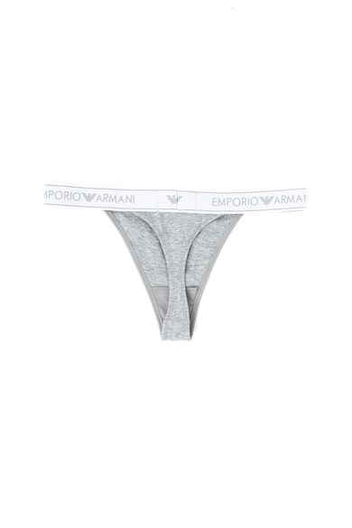 Emporio Armani Underwear Chiloti tanga cu banda logo elastica in talie Femei