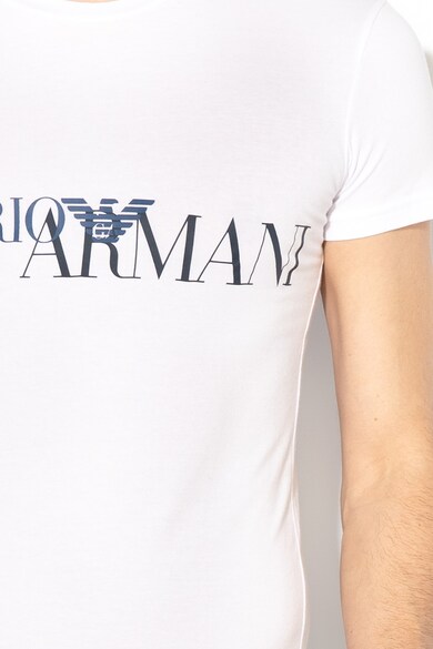 Emporio Armani Underwear Logómintás otthoni póló férfi