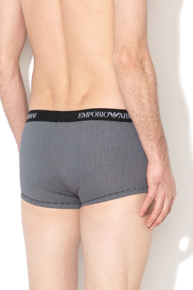 Emporio Armani Underwear Set de boxeri cu banda elastica cu logo, 3 perechi Barbati