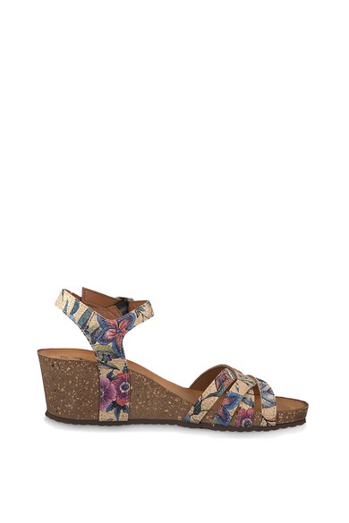 Tamaris Sandale wedge cu imprimeu floral Femei