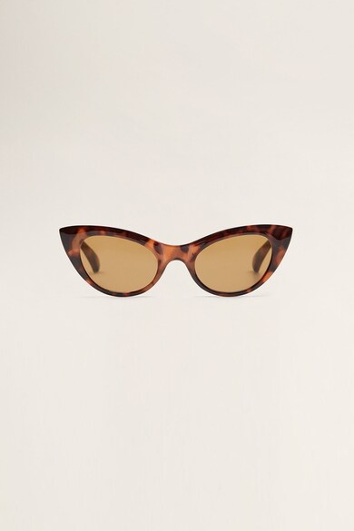 Mango Ochelari de soare cat-eye cu rame cu model animal print Grace Femei