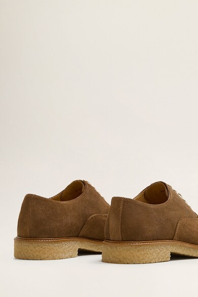 Mango Велурени обувки Mleosun стил Oxford Мъже