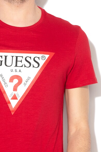 GUESS JEANS Tricou slim fit cu imprimeu logo 16 Barbati