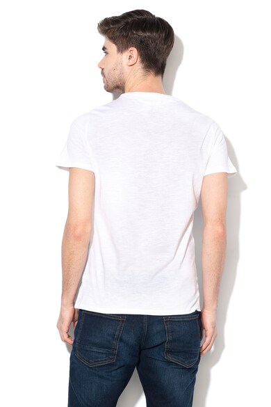 GUESS JEANS Slim fit póló logómintával 1 férfi