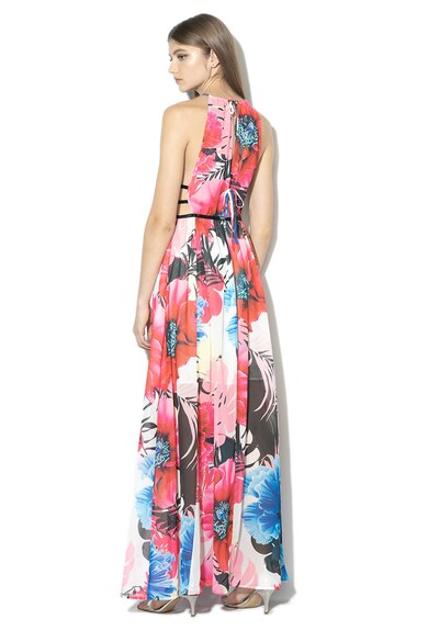 GUESS JEANS Rochie maxi cu decolteu halter si model floral Femei