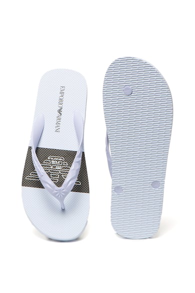 Emporio Armani Logómintás flip-flop papucs férfi