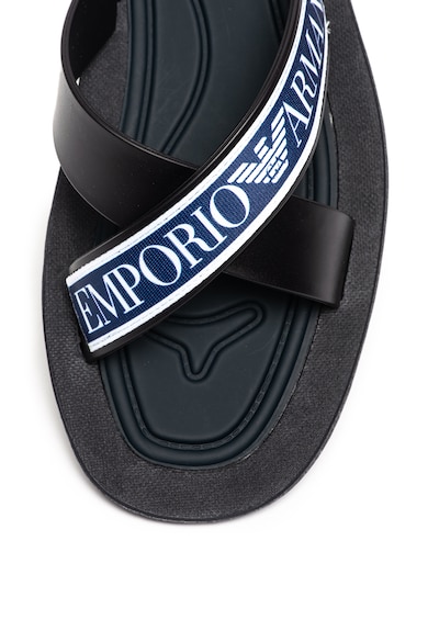 Emporio Armani Papuci cu logo Barbati