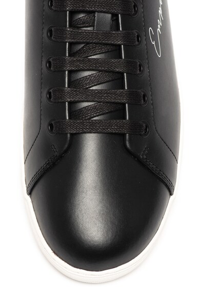 Emporio Armani Pantofi sport de piele cu imprimeu logo Barbati