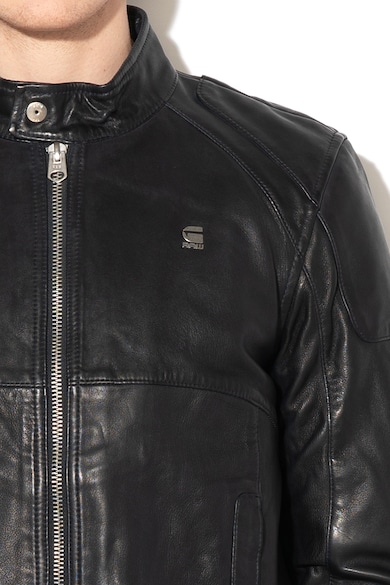 G-Star RAW Jacheta biker de piele Motac Barbati