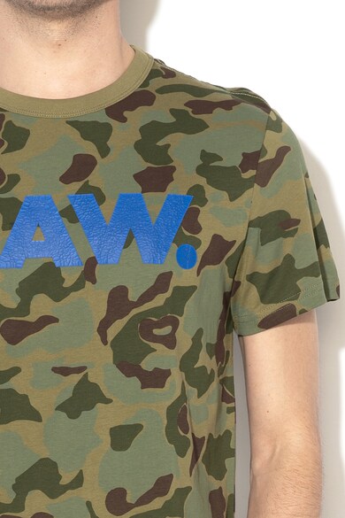 G-Star RAW Tricou regular fit cu imprimeu camuflaj Barbati