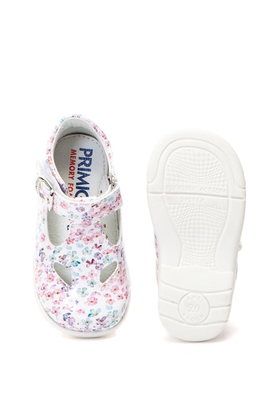 Primigi Обувки от еко кожа с флорална щампа Момичета