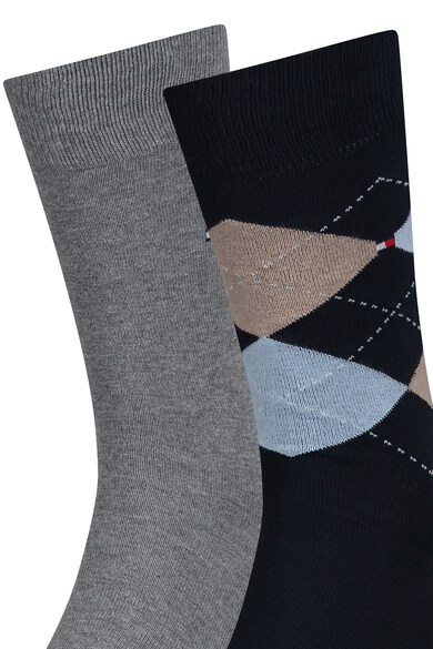 Tommy Hilfiger Дълги чорапи с разнороден десен - 2 чифта Мъже