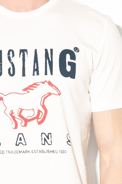 Mustang Logómintás póló férfi