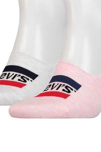Levi's Унисекс изрязани чорапи с лого - 2 чифта Мъже