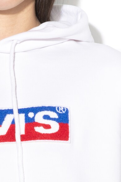 Levi's Nagyméretű kapucnis pulóver bolyhos logóval női