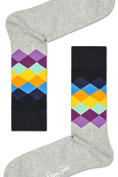 Happy Socks Sosete unisex cu imprimeu grafic Femei