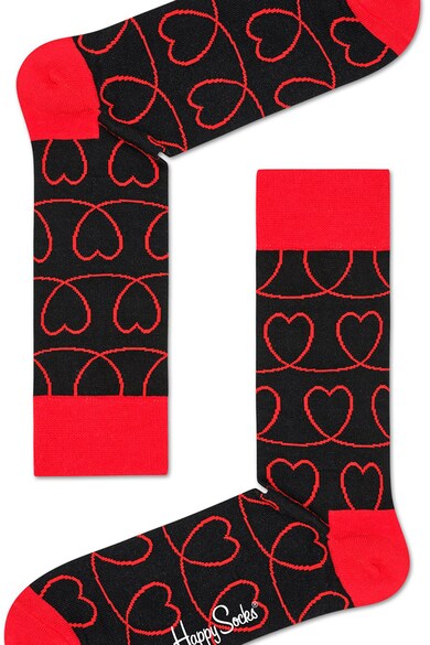 Happy Socks Sosete unisex cu imprimeu grafic Femei