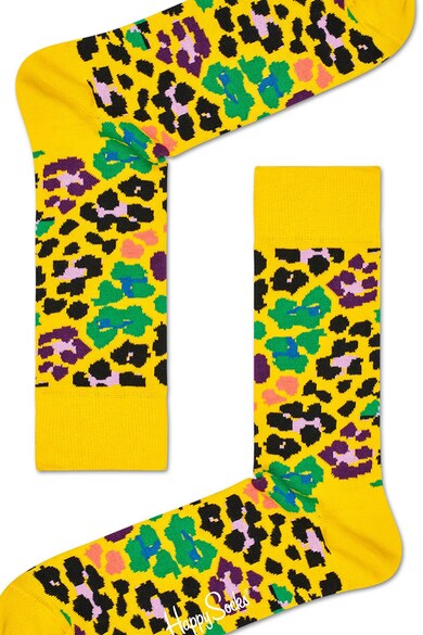 Happy Socks Sosete unisex cu animal print Barbati