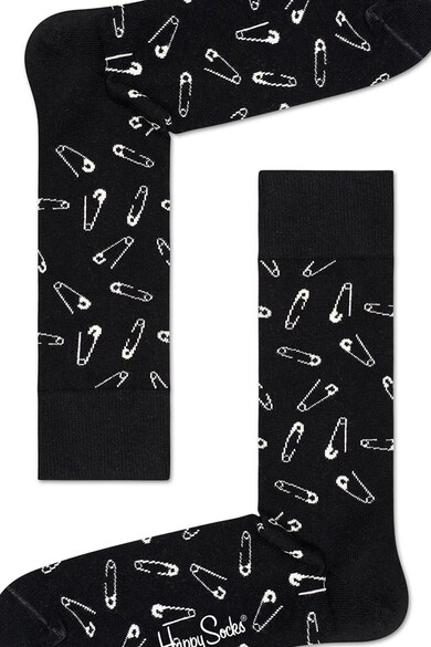 Happy Socks Sosete unisex cu imprimeu grafic Femei