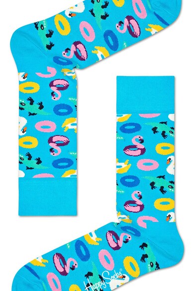 Happy Socks Sosete unisex cu imprimeu grafic Femei