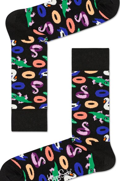 Happy Socks Sosete unisex cu imprimeu grafic Femei