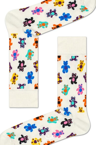 Happy Socks Sosete scurte unisex cu animal print Femei