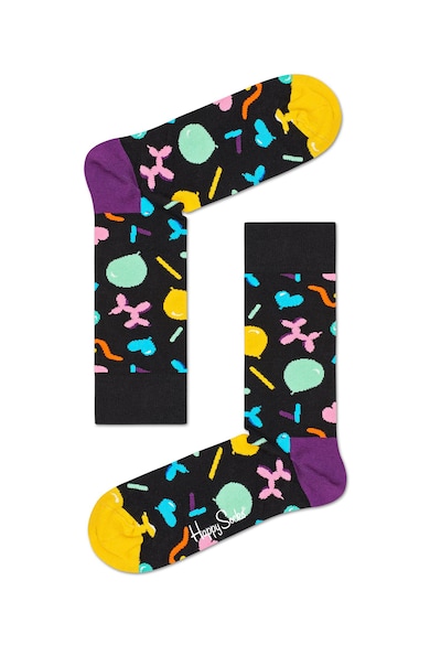 Happy Socks Set de sosete unisex cu imprimeu - 3 perechi Femei