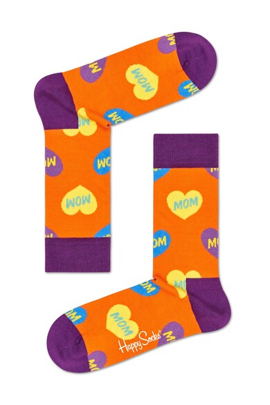 Happy Socks Unisex mintás rövid zokni szett - 3 pár női