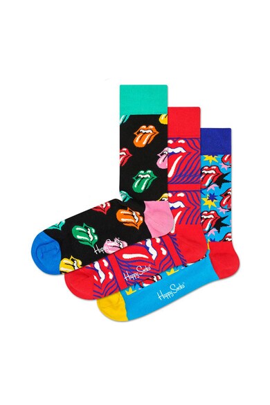 Happy Socks Set de sosete unisex- 3 perechi Femei