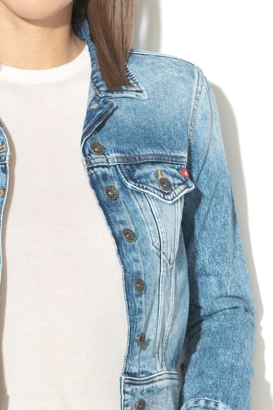 Big Star Jacheta crop de denim Suzy Femei