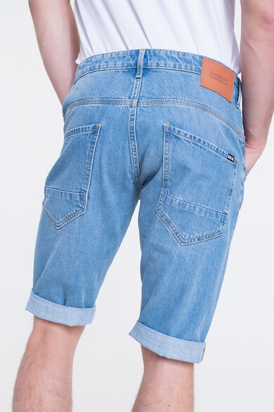 Big Star Pantaloni scurti din denim cu talie medie Barbati