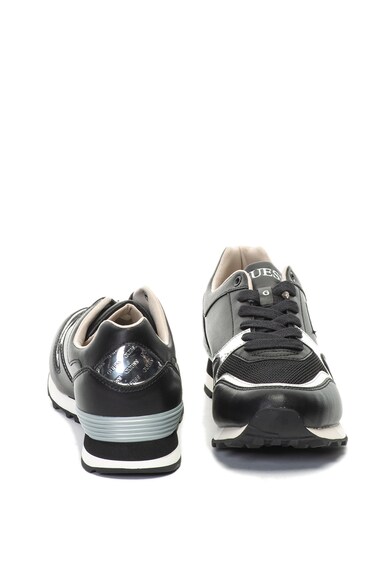 GUESS Спортни обувки от еко кожа с метализирани детайли Мъже
