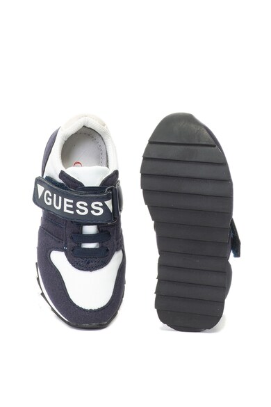 GUESS Pantofi sport cu velcro si imprimeu logo Fete