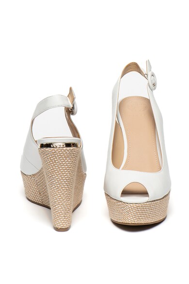 GUESS Woman, Sandale wedge de piele Femei