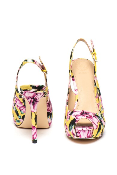 Guess Sandale stiletto cu model floral Femei