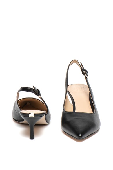 GUESS Pantofi slingback de piele cu toc kitten Femei