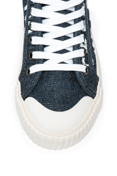 Pepe Jeans London Pantofi sport mid-high cu aspect de denim Industry Fete