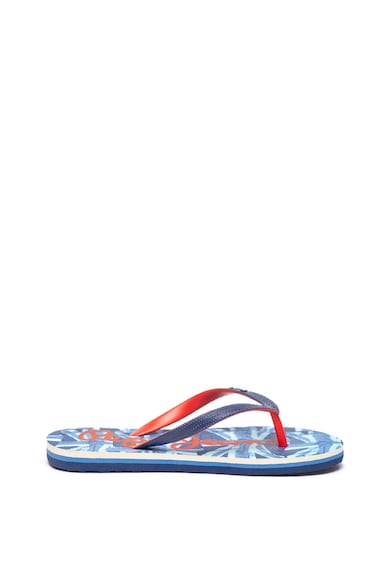 Pepe Jeans London Papuci flip-flop cu logo pe talpa interioara Fete