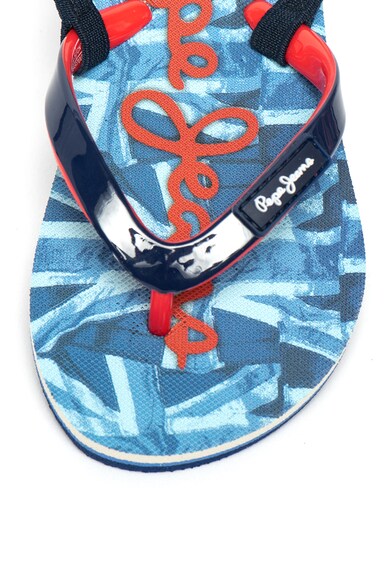 Pepe Jeans London Papuci flip-flop de cauciuc cu bareta pe partea din spate Baieti