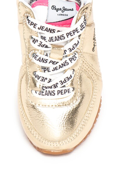 Pepe Jeans London Pantofi sport cu aspect metalizat Sydney Fete