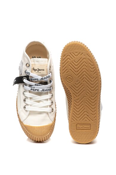 Pepe Jeans London Tenisi mid-high din material textil In-G Fete