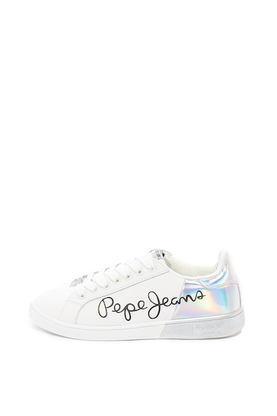 tide caress Disclose Pantofi sport de piele cu garnitura holografica Brompton Mania Pepe Jeans  London (PLS30864-800) | Fashion Days
