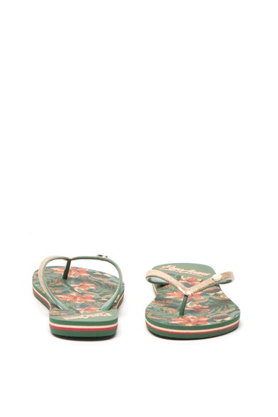 Pepe Jeans London Papuci flip-flop cu detalii stralucitoare Rake Femei