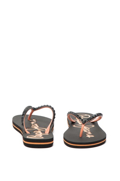 Pepe Jeans London Papuci flip-flop cu logo stantat Rake Femei