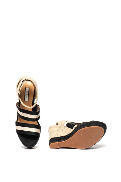 Pepe Jeans London Sandale wedge tip espadrile Ohara Femei